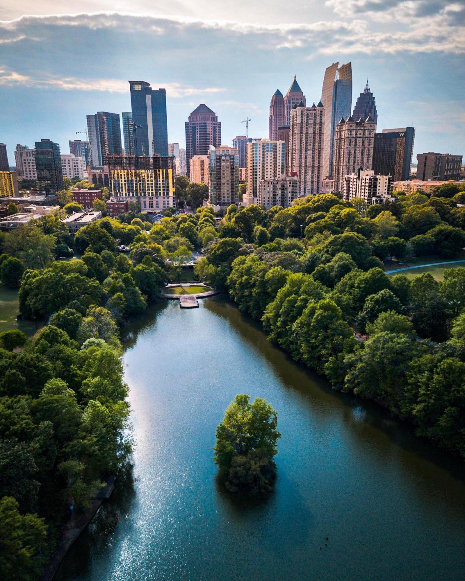 شقة Stupendous Heart Of Piedmont Park Two Story Loft أتلانتا المظهر الخارجي الصورة