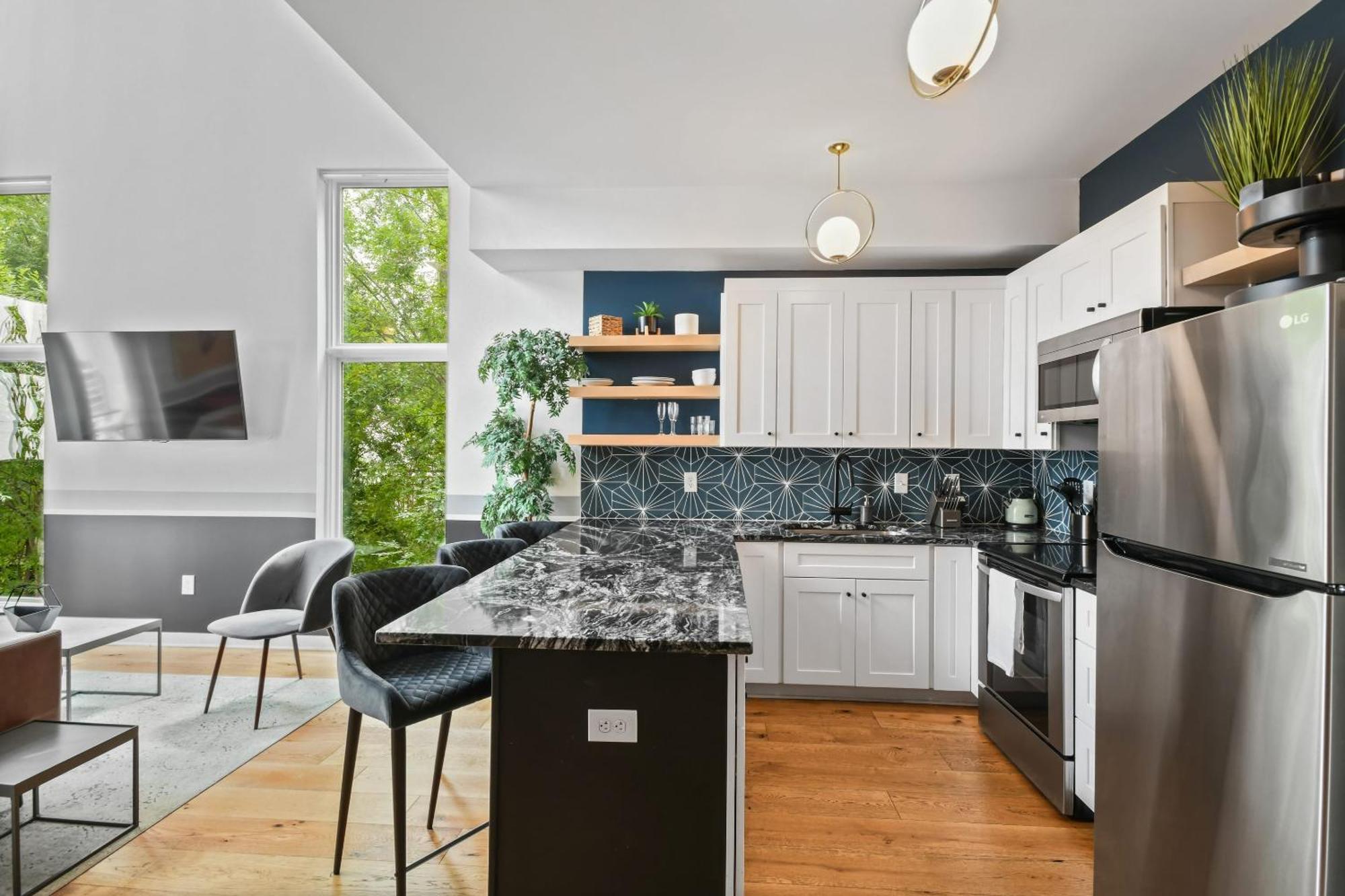 شقة Stupendous Heart Of Piedmont Park Two Story Loft أتلانتا المظهر الخارجي الصورة