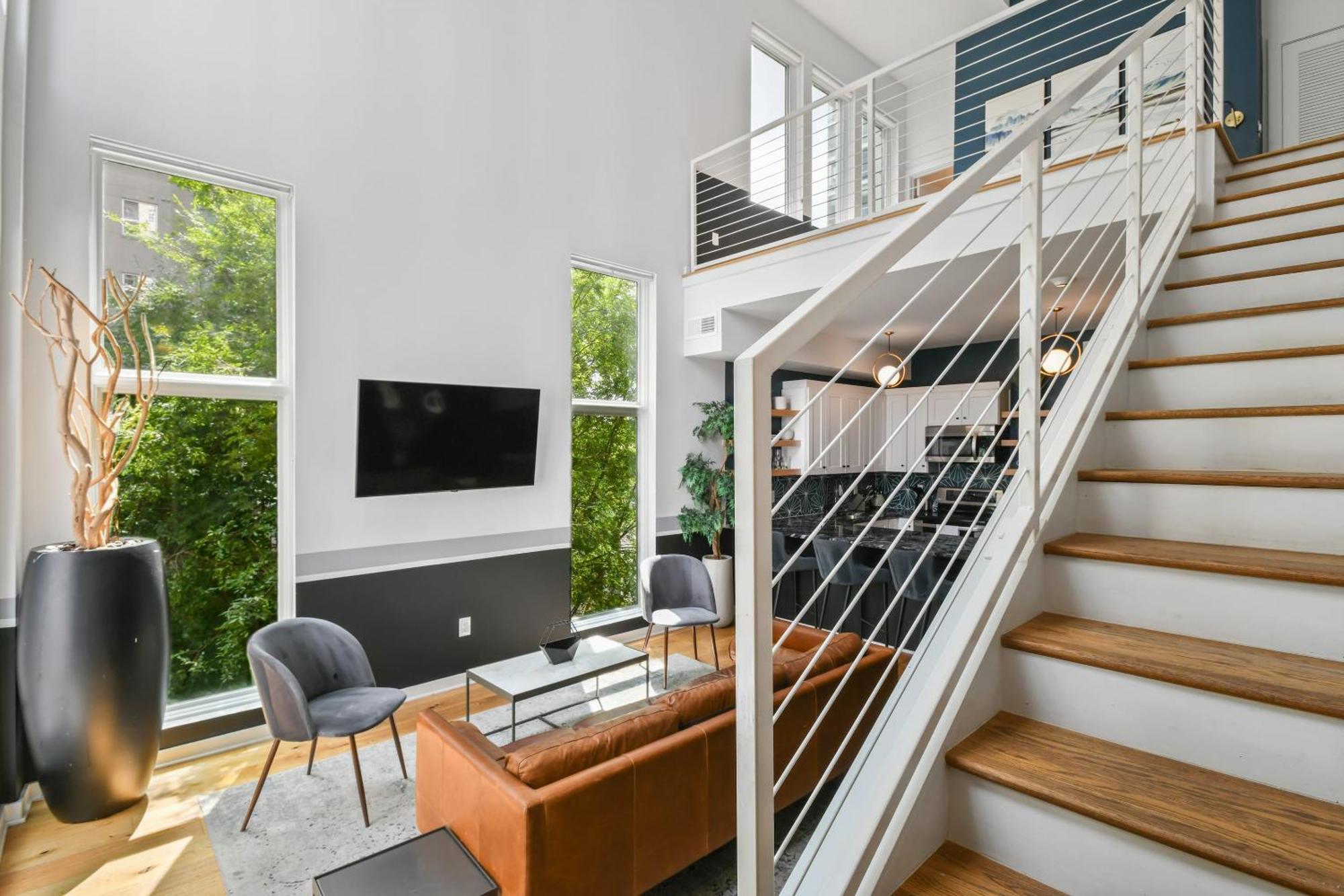 شقة Stupendous Heart Of Piedmont Park Two Story Loft أتلانتا المظهر الخارجي الصورة