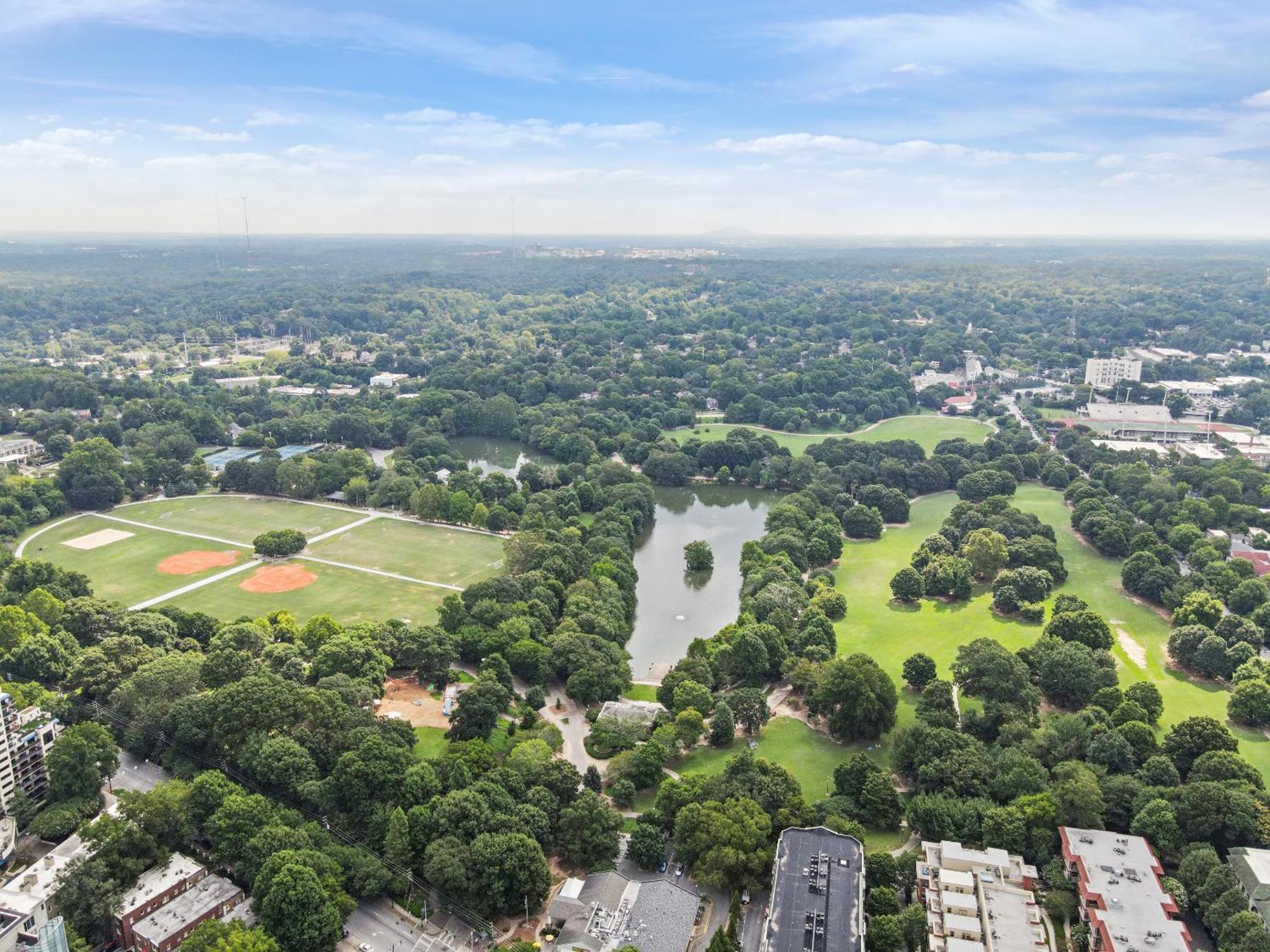 شقة Stupendous Heart Of Piedmont Park Two Story Loft أتلانتا المظهر الخارجي الصورة