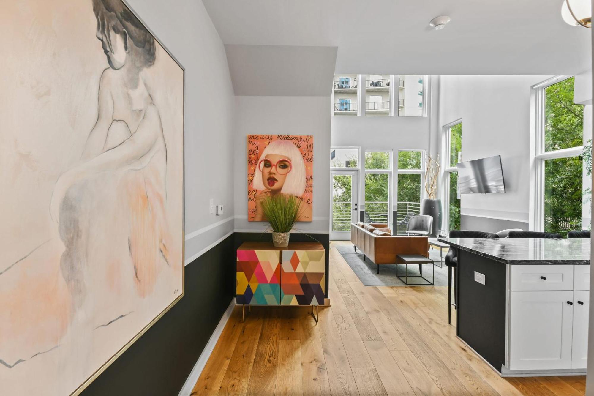 شقة Stupendous Heart Of Piedmont Park Two Story Loft أتلانتا المظهر الخارجي الصورة